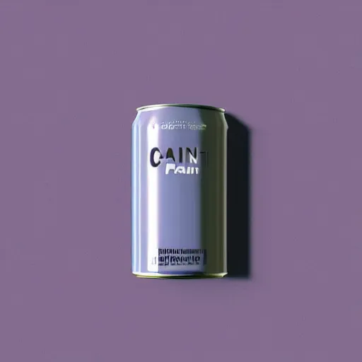 Image similar to can of paint, minimal, modern