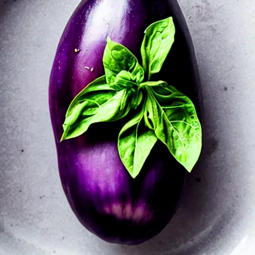 Image similar to eggplant with elon mask's face