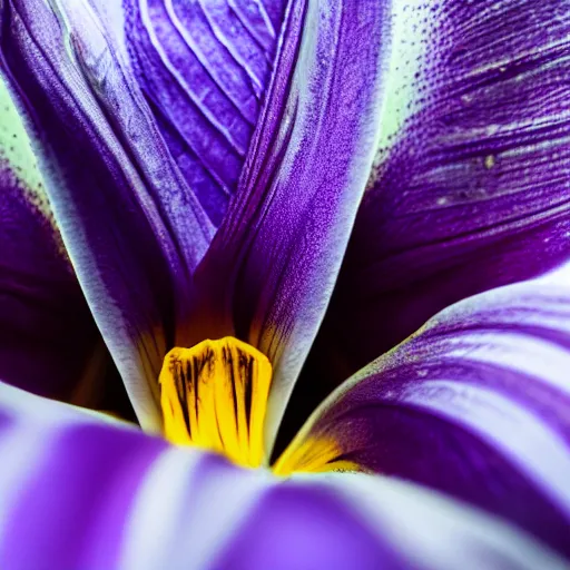 Image similar to macro photo of an iris