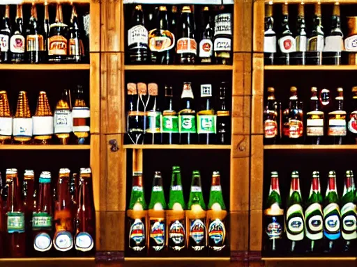 Image similar to professional quality stock photography of beautifully displayed beer