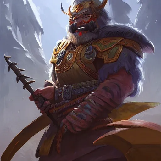 Image similar to bitcoin face warrior, epic fantasy digital art by greg rutkowski, epic fantasy hearthstone art