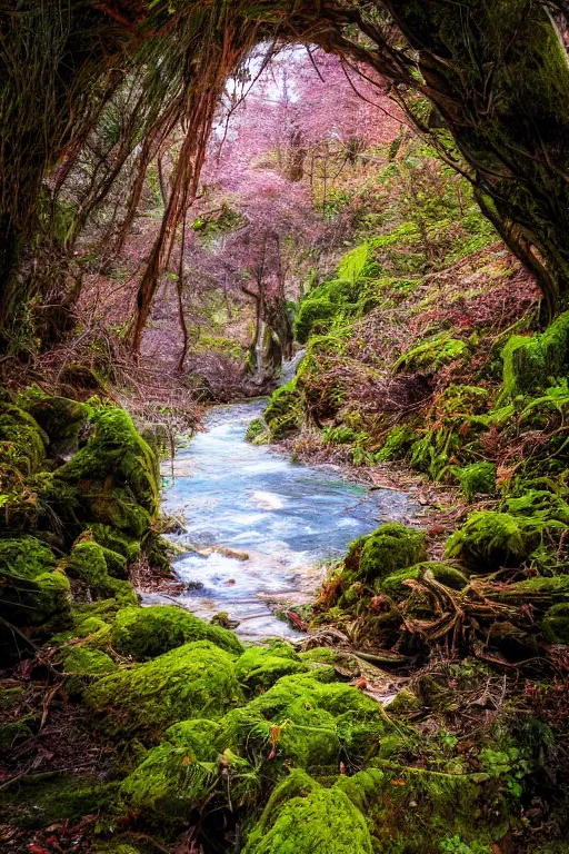 Image similar to photograph of beautiful hidden secret locations