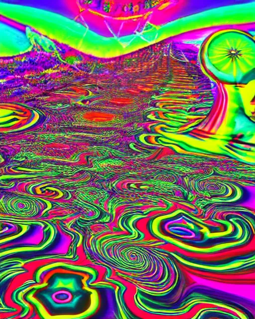 Image similar to psychedelic trip the future, 8k, ultra realistic