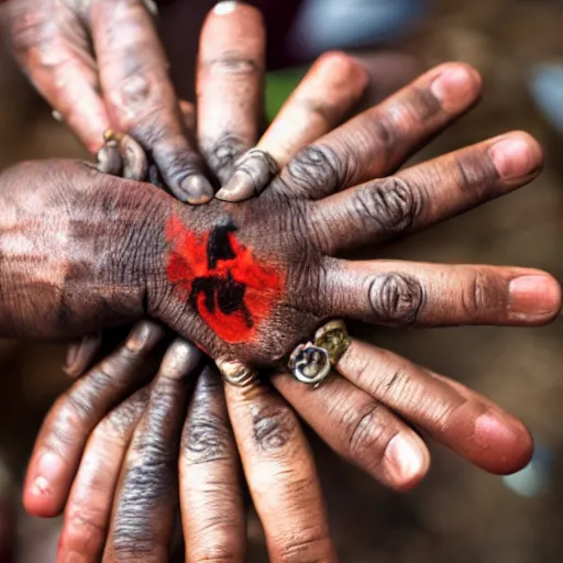 Prompt: hand with sigarate photo by Eric Lafforgue