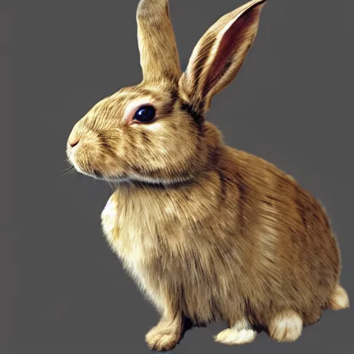 Image similar to rabbit person hybrid