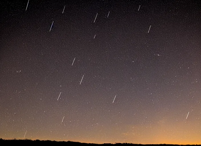 Image similar to perseid meteor shower