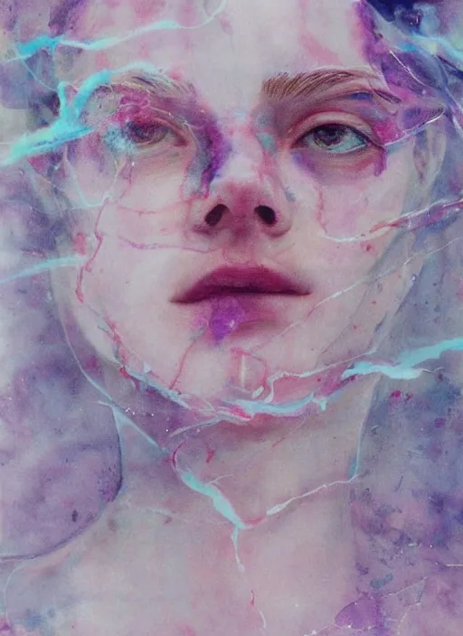 Image similar to elle fanning by agnes cecile