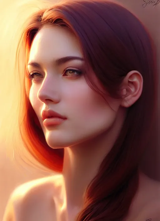 Image similar to photo of a gorgeous young woman in the style of stefan kostic, realistic, sharp focus, 8k high definition, insanely detailed, intricate, elegant, art by stanley lau and artgerm