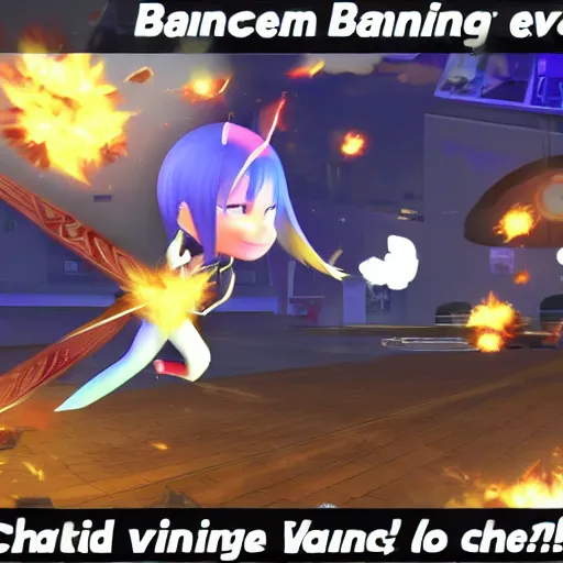Prompt: VRChat banning everyone, game screenshot