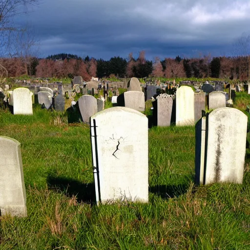 Prompt: spooky graveyard windows xp