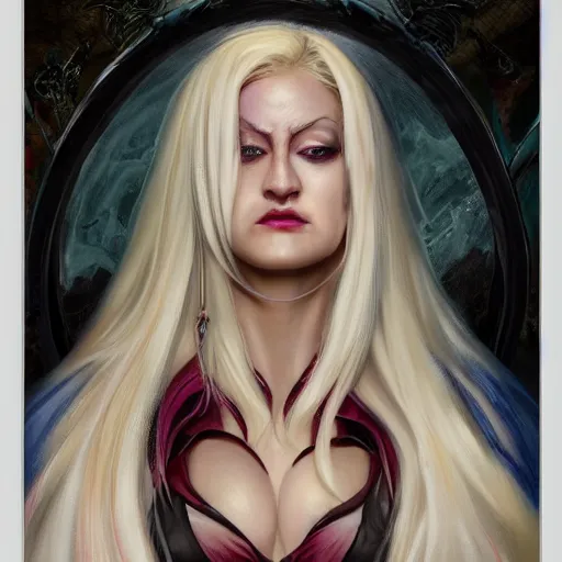 Prompt: Olivia Taylor Dudley as Shalltear Bloodfallen, professional modeling, looking down on the camera, detailed, centered, digital painting, artstation, concept art, donato giancola, Joseph Christian Leyendecker, WLOP, Boris Vallejo, Breathtaking, 8k resolution, extremely detailed, beautiful, establishing shot, artistic, hyperrealistic, beautiful face, octane render, cinematic lighting, dramatic lighting, masterpiece