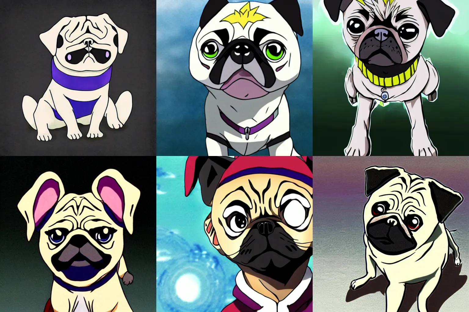 killua from Hunter x Hunter looking like a pug