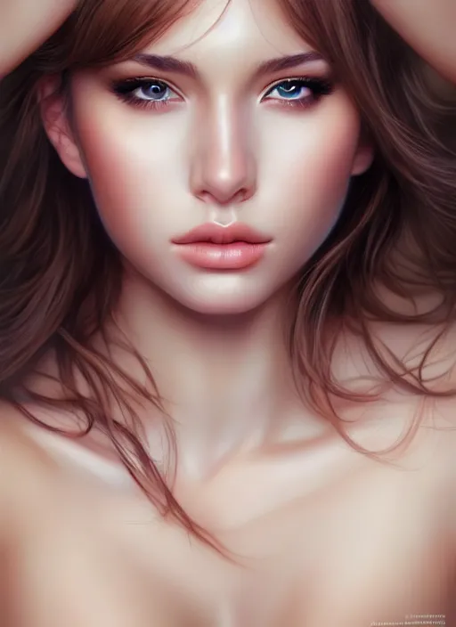 Image similar to a gorgeous female photo, professionally retouched, realistic, smooth face, perfect eyes, symmetrical, full body shot, wide angle, sharp focus on eyes, 8 k high definition, insanely detailed, intricate, elegant, art by artgerm