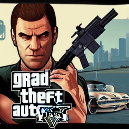 Image similar to gta 6 with augustinho carrara as cover character