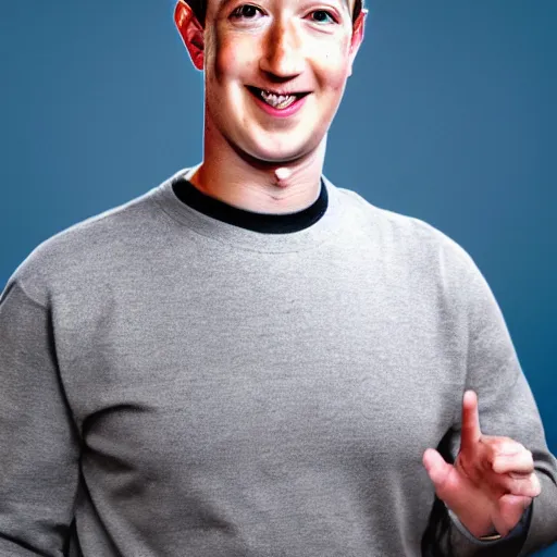 Image similar to Mark Zuckerberg for a 2003 sitcom tv show, Studio Photograph, portrait C 12.0