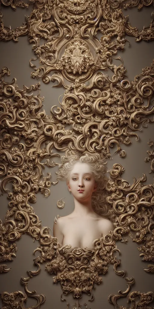 Image similar to the source of future growth dramatic, elaborate emotive Baroque and Rococo styles to emphasise beauty as a transcendental, seamless pattern, symmetrical, 8k image, ultrarealistic, Artstation, supersharp, no blur, sharp focus, insanely detailed and intricate, Octane render,8K