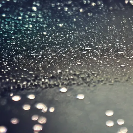 Prompt: close up of a puddle reflecting the night sky, complex, high detail