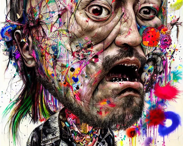 Image similar to artwork by david choe