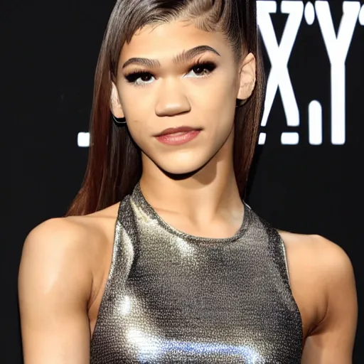 Image similar to Cyborg Zendaya