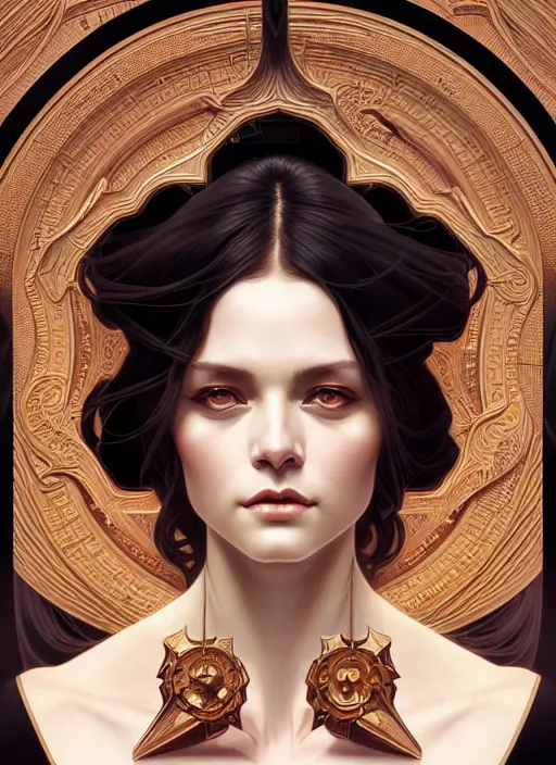 Prompt: symmetry!! portrait of circe, intricate, elegant, highly detailed, my rendition, digital painting, behance, concept art, smooth, sharp focus, illustration, art by artgerm and greg rutkowski and alphonse mucha and huang guangjian and gil elvgren and sachin teng