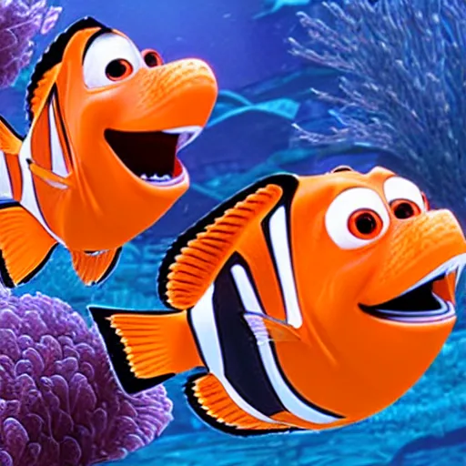 Image similar to finding Nemo movie still