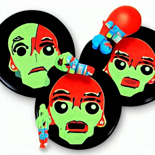 mars attacks vinyl finger puppets Stable Diffusion OpenArt