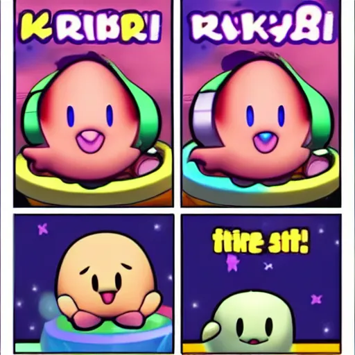 Prompt: kirby funny haha kirby lol lmao rofl