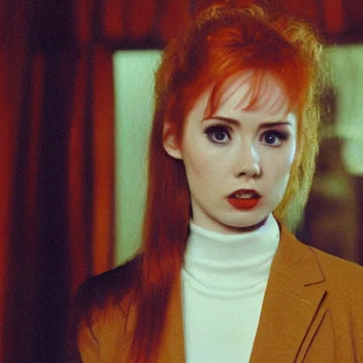 Image similar to a still of Karen Gillan in Twin Peaks (1990)