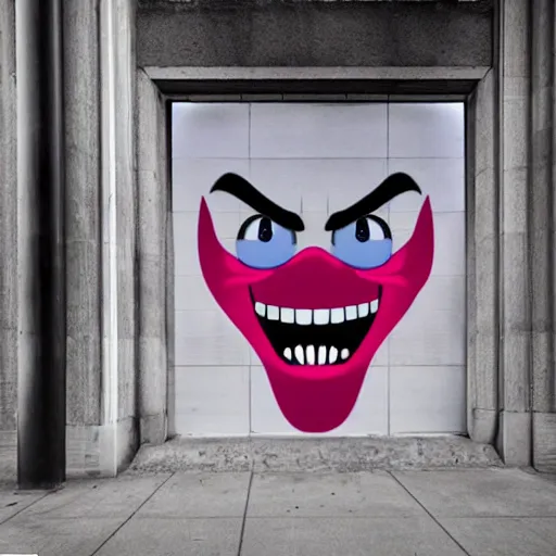 Image similar to trollface meme in detroit, defined, sharp, 8 k, ultra hd