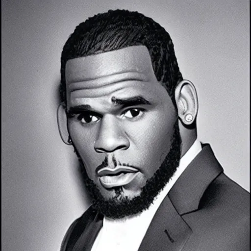 Image similar to r kelly with large earlobs