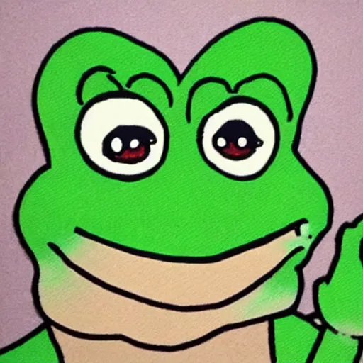 Prompt: Pepe the Frog