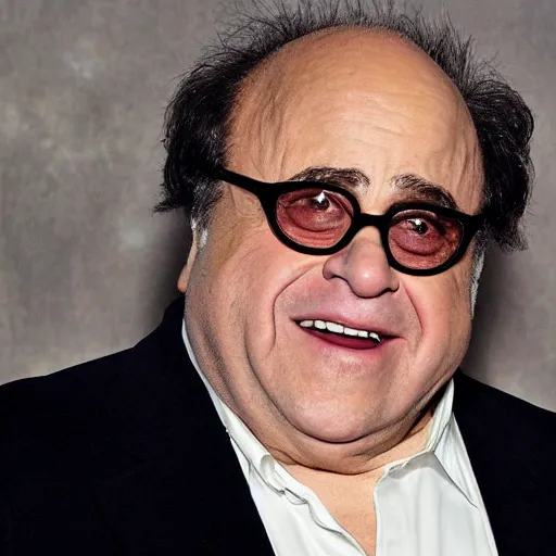 Image similar to danny devito as edward cullen, movie still