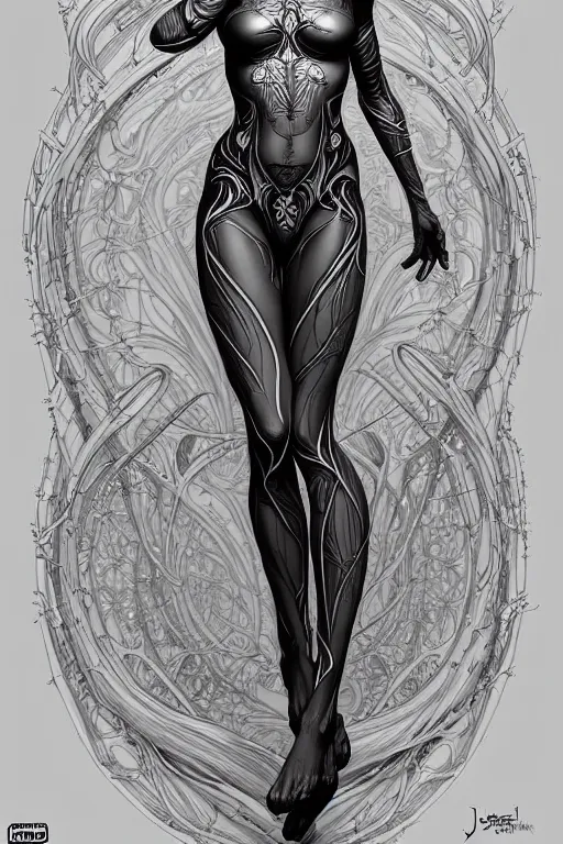 Image similar to digital art, centered full body , elven ,intricate, veins, by James Jean and by artgerm , ultradetailed, charachter design, concept art, trending on artstation,