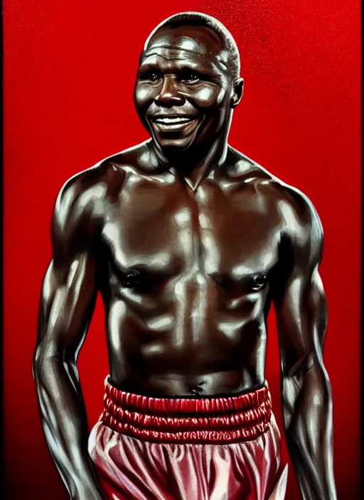 Image similar to chris eubank sr portrait, simply the best intricate, elegant, highly detailed, digital painting, artstation, concept art, smooth, sharp focus, illustration,