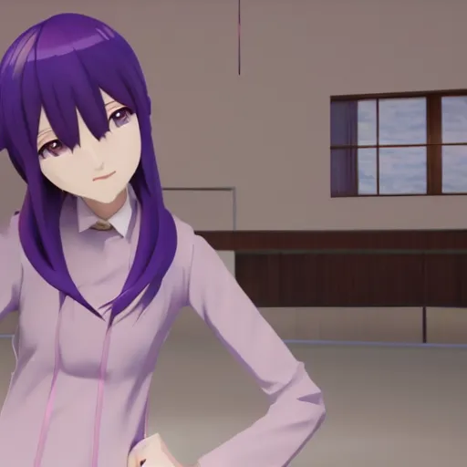 Image similar to bakemonogatari senjogahara hitagi, 8 k, octane render, unreal engine 5, cinematic, full hd, ultra realistic, ultra detailed, 8 k 3 d