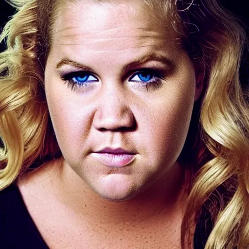 Prompt: tattoo of a violently drunk amy schumer