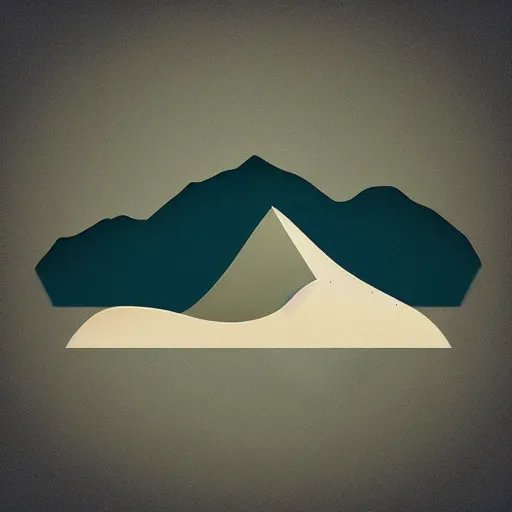 Image similar to “ geometric vector illustration of mountains in the fog ”