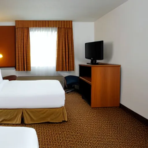 Image similar to simple budget hotel room