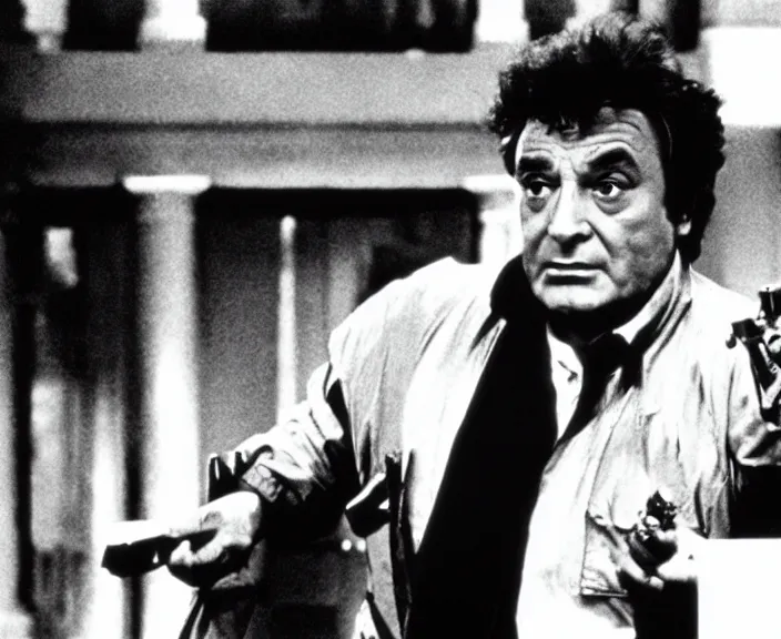 Image similar to Movie still of Columbo in Ghostbusters (1984)