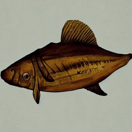 Image similar to kanye west as a fish