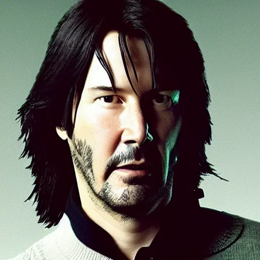 Image similar to keanu reeves as harry potter