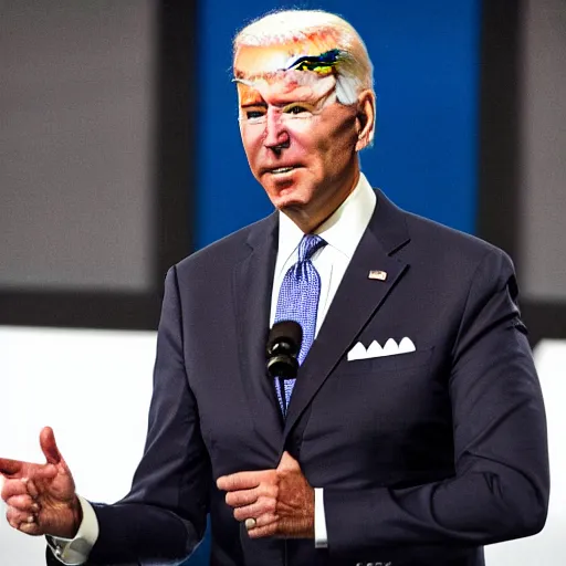 Prompt: 6 0 0 lb joe biden