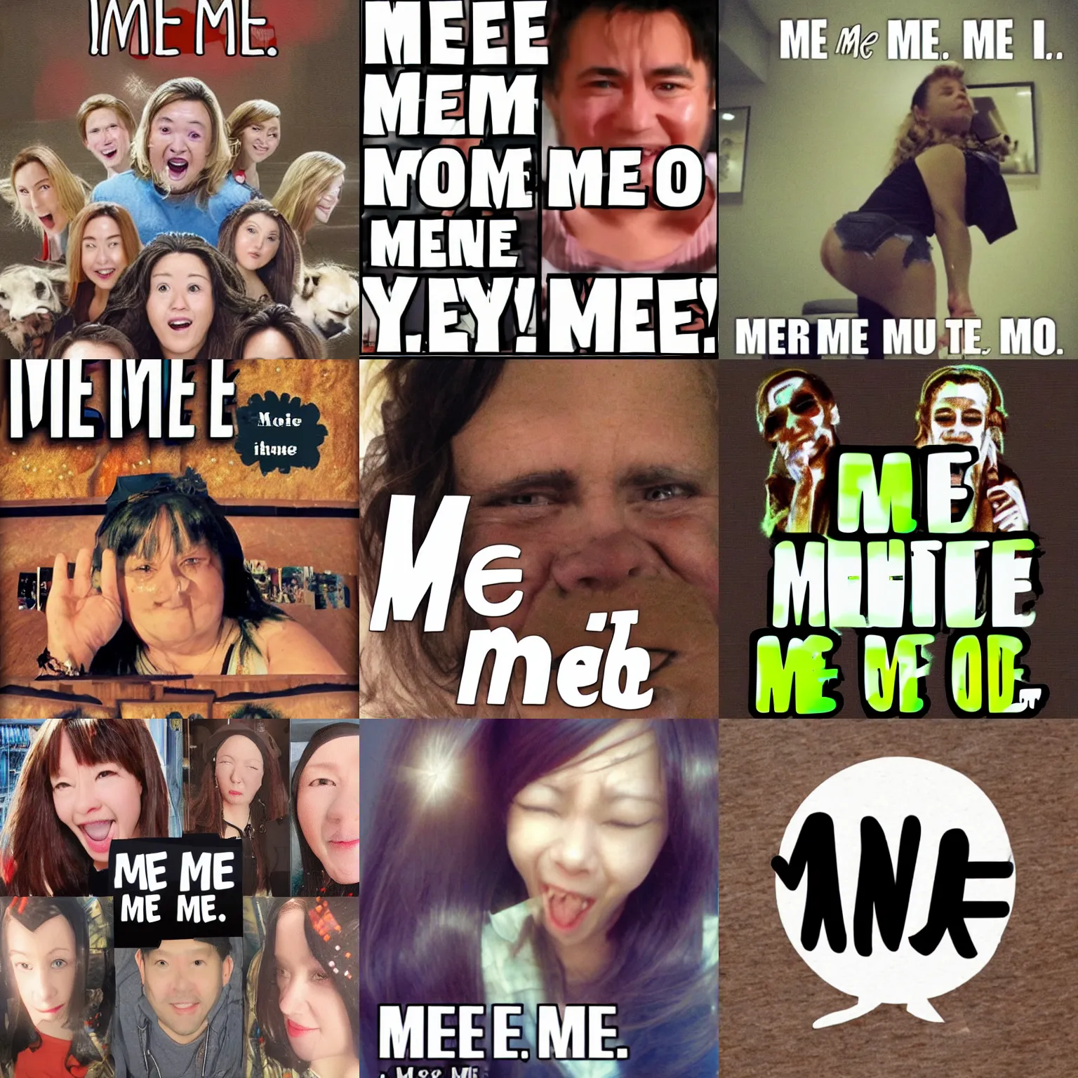 Prompt: Me!me!me!