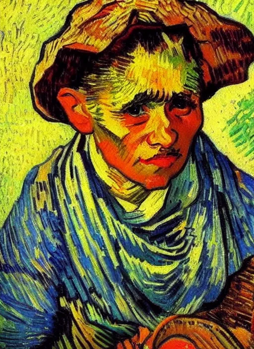 Image similar to detailed expressionist!! oil painting masterpiece portrait of a washerwoman!! by van gogh, 8 k resolution, smooth, sharp focus, matte painting, beautiful masterpiece expressionist painting