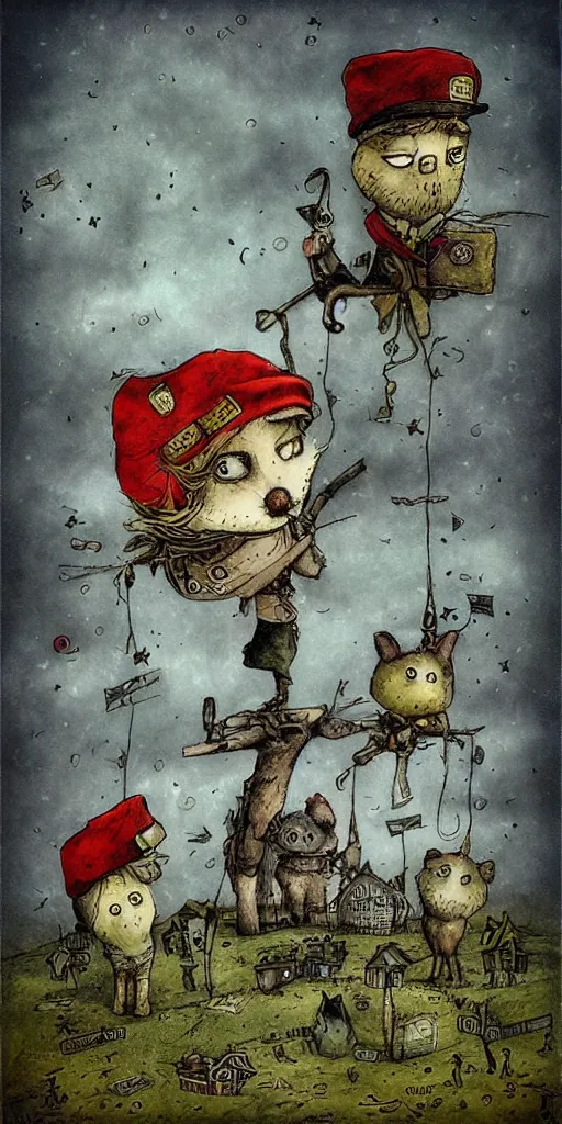 Prompt: veteran's day by alexander jansson