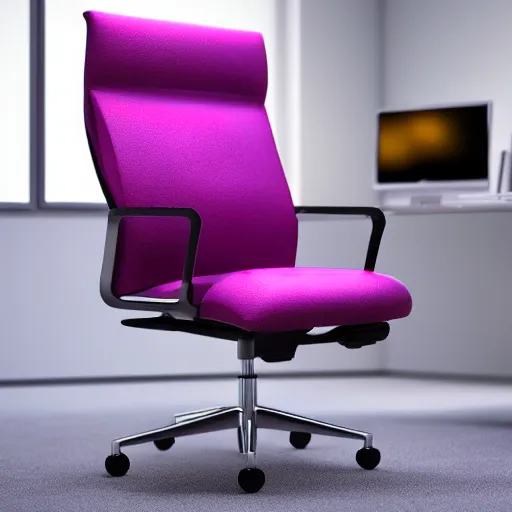 Image similar to an executive chair made out of candy, colorful, hyper realistic, 8k