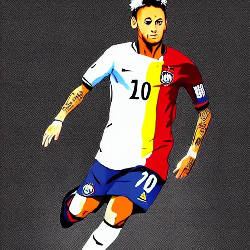 neymar, game of thrones cover art, art by stephen bliss | Stable Diffusion  | OpenArt