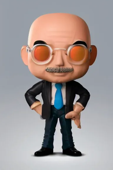 Image similar to “ very very intricate photorealistic photo of a jeff bezos funko pop on a solid white background, award - winning details ”