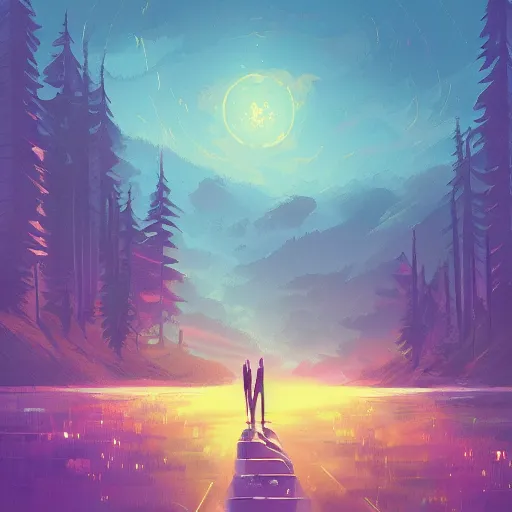 Prompt: detailed illustration of card game by alena aenami and annato finnstark