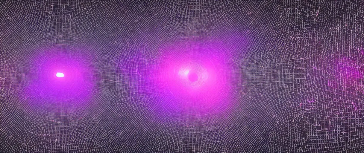 Prompt: abstract black hole in space, rhizomatic network, generative art, volumetric, particles, physical, translucence, cinematic lighting, iridescence